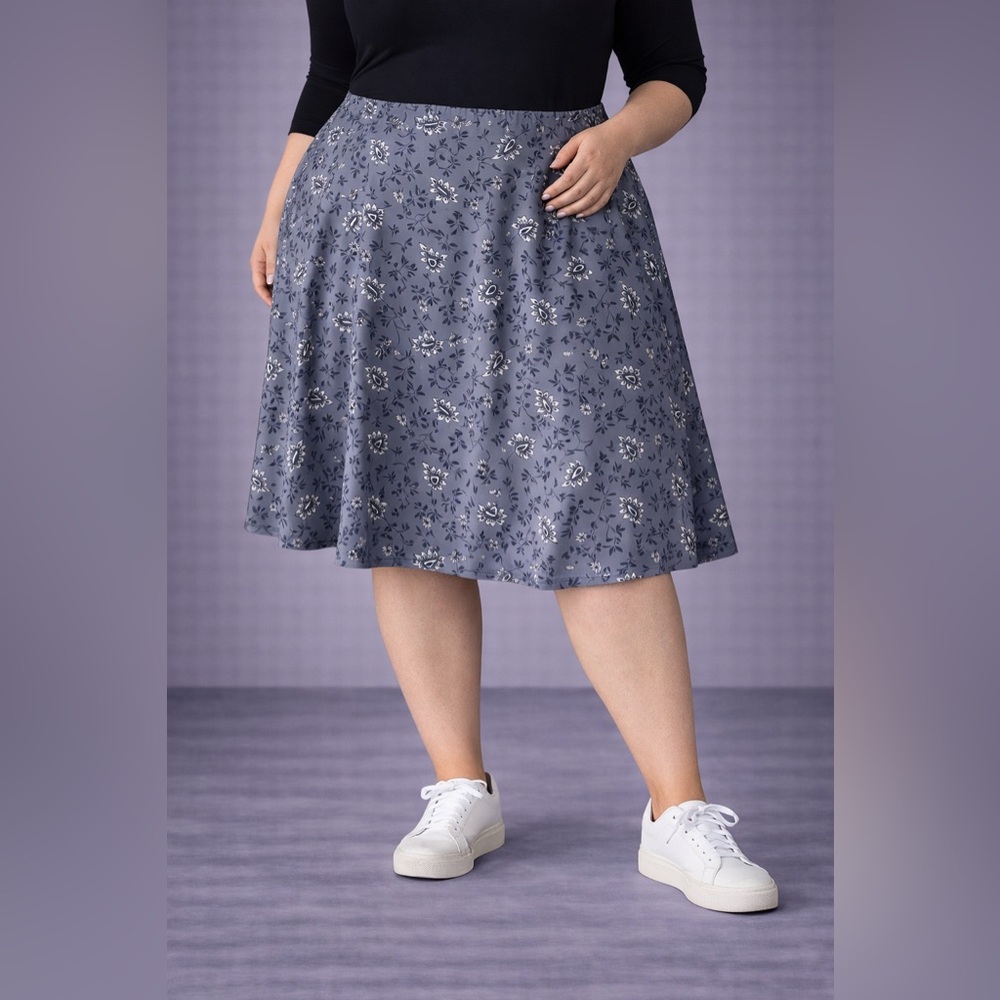 Floral Patterned Skirt